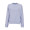 "Waikiki W Sweatshirt" Damen Sweatshirt mit Rundhalsausschnitt aus Bio-Baumwolle und rPET, pastelblau