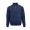 "Malibu Sweatshirt" Sweatshirt mit 1/4-Reißverschluss aus Bio-Baumwolle, recycelter Baumwolle und rPET, marineblau