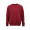 "Nazare Sweatshirt" Sweatshirt mit Rundhalsausschnitt aus Bio-Baumwolle, recycelter Baumwolle und rPET, burgund