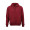"Tulum Sweatshirt" Kapuzenpullover aus Bio-Baumwolle, recycelter Baumwolle und rPET, burgund