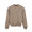 "Whitehaven Sweatshirt" Oversized Sweatshirt aus Bio-Baumwolle, recycelter Baumwolle und rPET, hellbraun