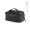 "Macao" 3,5 l Kulturtasche aus recyceltem Leder mit Zipper und Tragegriff, schwarz
