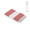 "Rodin Towel" Badetuch aus recycelter Baumwolle (350 g/m²), rot