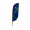 Beachflag Konvex S: 47 cm x 210 cm, schwarz
