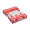 TOSTI RPET-Fleece-Decke 190 g/m², rot