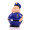 Poli Bert® Anti-Stress-Figur, blau