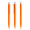 prodir DS4 Soft Touch PRR Push Kugelschreiber, orange, silber matt