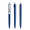 prodir DS8 PSP Push Kugelschreiber, marineblau, silber matt