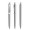 prodir DS8 Soft Touch PSR Push Kugelschreiber, delfingrau, silber matt