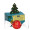 Geschenkbox Mini "Tannenbaum", Lindt LINDOR Milchkugel
