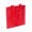 TOTECOLOR Einkaufstasche aus Vliesstoff, rot