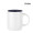 Kössinger Carina inside Tasse, weiß, schwarz
