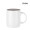 Kössinger Carina inside Tasse, weiß, warmes grau