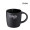Kössinger Ennia black inside Tasse, schwarz, schwarz