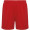 Player Sportshorts für Kinder, rot, 104 (3-4 Jahre)
