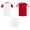 Juve 140 g/m² Sport-Set für Kinder, weiß, rot, 172 (15-16 Jahre)