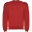 Clasica 280 g/m² Sweatshirt mit Rundhalsausschnitt für Kinder, rot, 116 (5-6 Jahre)