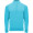 Epiro 200 g/m² Half-Zip Sweatshirt für Kinder, Fluor-Türkis, 104 (3-4 Jahre)