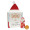 Lindt Präsent im Werbeschuber "Weihnachtsmütze", Kleine Kostbarkeiten Santa