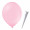 Luftballon „Standard“, Größe L (ø ca. 33 cm) in rosa mit FUNNYBLOON® "BASIC"