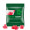 Minitüte 10 g, kompostierbare Folie transparent, Trolli Fruchtgummi Herz rot
