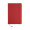ARCONOT DIN A5 Notizbuch, liniert, rot