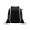 OSOLE DRAW COLOUR Kordelzugbeutel Fairtrade 180g, schwarz