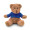 JOHNNY T Teddybär mit T-Shirt, blau