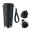 TOPAZ LARGE Doppelwandiger Trinkbecher 500ml, schwarz