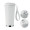 TOPAZ LARGE Doppelwandiger Trinkbecher 500ml, weiß