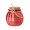 PUMKIN Kerze aus Pflanzenwachs, rot