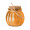 PUMKIN Kerze aus Pflanzenwachs, orange