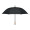 RAYNA 27" Regenschirm Holzgriff, schwarz
