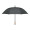 RAYNA 27" Regenschirm Holzgriff, steingrau