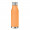 GLACIER RPET Trinkflasche RPET 600ml, transparent orange