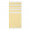 AGOURA Strandtuch 140 g/m², gelb