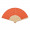 FANNY PAPER Fächer, orange