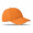 BASIE Baseball Kappe 6 Panels, orange