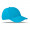 BASIE Baseball Kappe 6 Panels, türkis