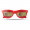 FLAG FUN Fan Sonnenbrille, rot