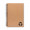 PIEDRA Mineralpapier Notizbuch, schwarz