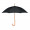 CUMULI RPET Regenschirm, schwarz