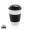 Wiederverwendbarer Kaffeebecher 270ml, schwarz