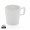 Moderne Keramik Kaffeetasse, 300ml, weiß, weiß