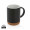 Keramikbecher mit Korkboden, 280ml, schwarz