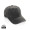 BEAU AWARE™ Washed 6-Panel Kappe aus 270gr/m² Baumwolltwill, schwarz