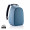 Bobby Hero Regular Anti-Diebstahl-Rucksack, hellblau, schwarz