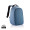 Bobby Hero Small Anti-Diebstahl-Rucksack, hellblau, schwarz