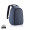 Bobby Hero XL Anti-Diebstahl-Rucksack, navy blau, grau