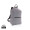 Schicker PU 15.6" Laptop-Rucksack, grau